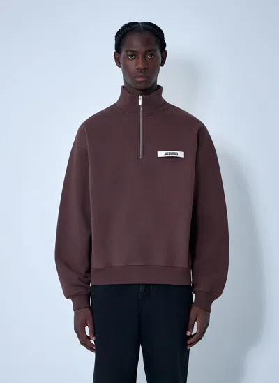 JACQUEMUS LE CAMIONNEUR GROS GRAIN SWEATSHIRT