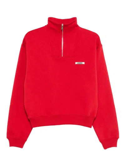 JACQUEMUS JACQUEMUS LE CAMIONNEUR GROSGRAIN SWEATSHIRT