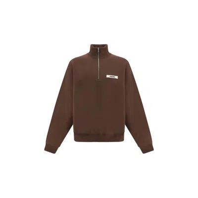 Jacquemus Le Camionneur Sweatshirt In Brown