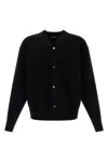 Jacquemus Le Cardigan Doppio Sweaters And Cardigans Black In Black