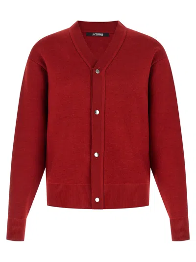 JACQUEMUS LE CARDIGAN DOPPIO CARDIGAN