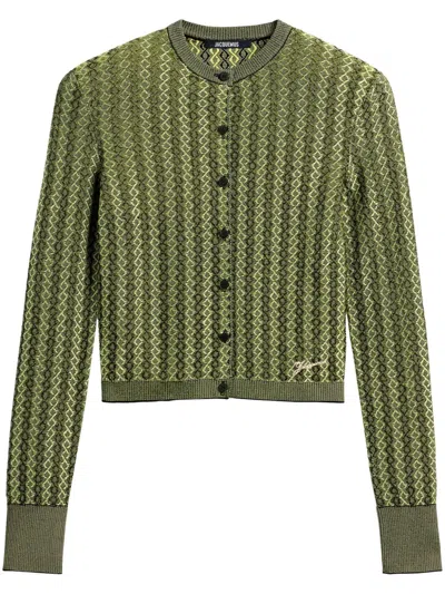 JACQUEMUS LE CARDIGAN MARINO CARDIGAN