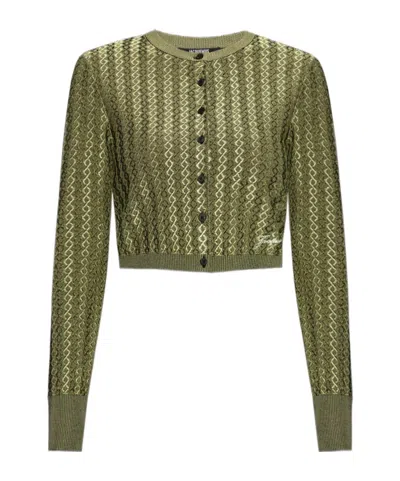 Jacquemus Green La Croisière 'the Marino' Cardigan