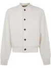 Jacquemus Le Cardigan Pallone Wool-blend Cardigan In White
