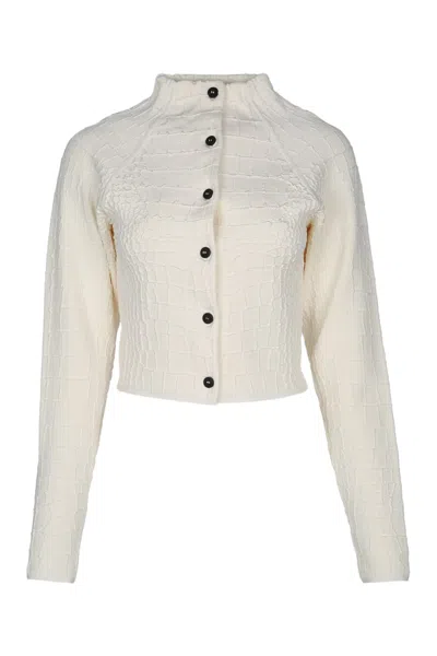 Jacquemus Le Cardigan Scala In Neutral