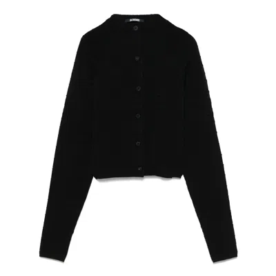 Jacquemus Le Cardigan Scala In Black