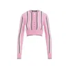 Jacquemus Pink Virgin Wool Le Cardigan Spiaggia Cardigan