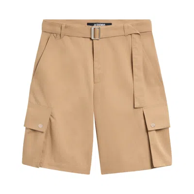 Pre-owned Jacquemus Le Cargo Bermuda 'camel' | Tan | Men's Size 48