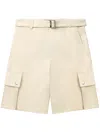 Jacquemus Men's Le Cargo Bermuda Shorts In Beige