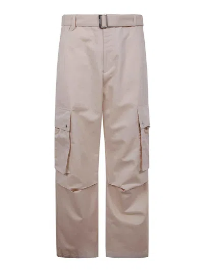 Jacquemus Le Cargo Bermuda In Nude & Neutrals