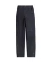 Jacquemus The De-nmes Jeans With Zip In Black