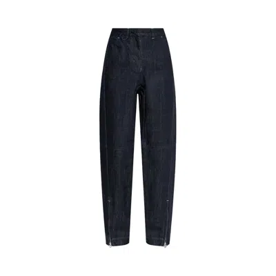 Pre-owned Jacquemus Le Cargo De-nimes 'dark Navy' | Blue | Women's Size 25