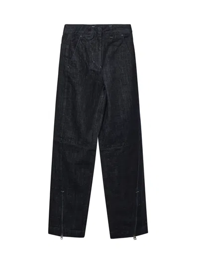 Jacquemus Wide-leg Jeans In Blue