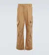 Jacquemus Beige Le Raphia 'le Cargo Marrone' Cargo Pants In Beige