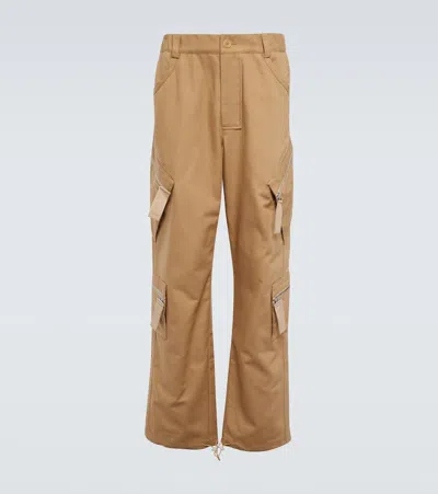 JACQUEMUS LE CARGO MARRONE COTTON PANTS
