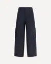 Jacquemus Le Cargo Molino Pants In Blue