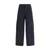 Jacquemus Le Cargo Molino Pants In Blue