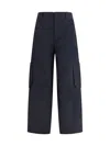 Jacquemus Le Cargo Molino Pants In Blue