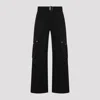 Jacquemus Straight Cargo Pants In Black