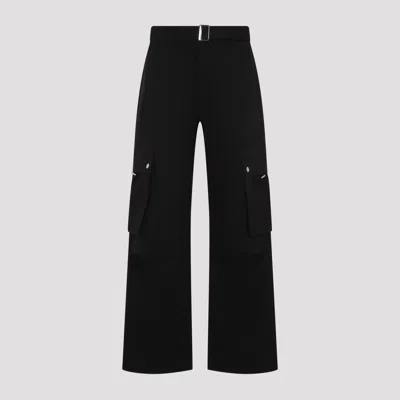 Jacquemus Straight Cargo Pants In Black