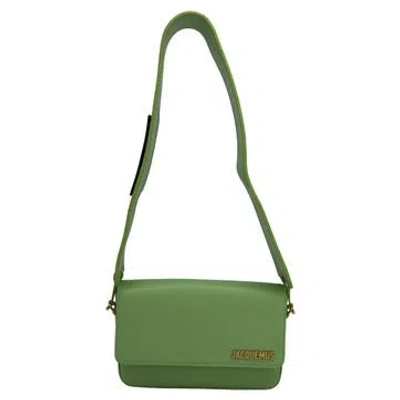 Pre-owned Jacquemus Le Carinu Shoulder Bag In Green