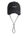 Jacquemus Le Casquerre Archaut Baseball Cap In Pattern