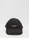 Jacquemus Le Casquette Artichaut Baseball Hat In Black