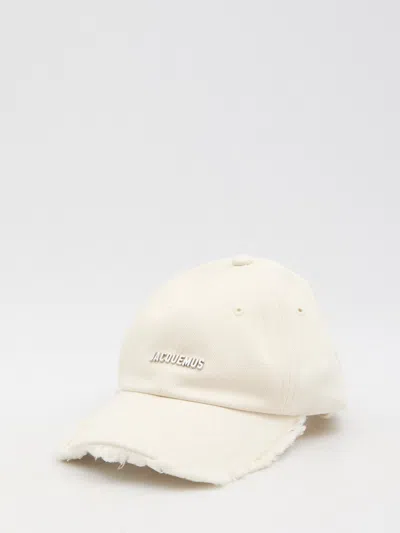 Jacquemus Le Casquette Artichaut Cap In Gray