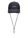 Jacquemus La Casquette Artichaut Hat In Black