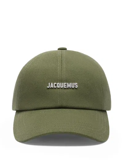 Jacquemus Le Casquette Gadjo In Green