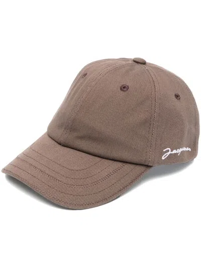Jacquemus 'le Casquette' Hat In Brown