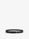 Jacquemus La Ceinture Leather Belt In Black