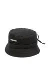 Jacquemus Le Chapeau Bob Gadjo Bucket Hat In Black