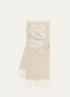 Jacquemus L Echarpe Two-tone Scarf In Multi-beige