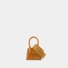 Jacquemus Le Chiquito Bag -  - Leather - Light Brown 2 In Brown