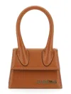 Jacquemus "le Chiquito" Bag In Leather Brown