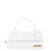 Jacquemus Le Chiquito Long Tote Bag In White
