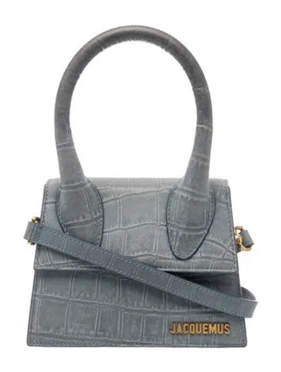 Pre-owned Jacquemus Le Chiquito Bag Mini In Blue