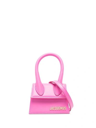 Jacquemus Le Chiquito Bag Woman Pink In Leather