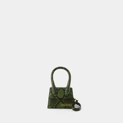 JACQUEMUS LE CHIQUITO CROSSBODY - JACQUEMUS - LEATHER - GREEN