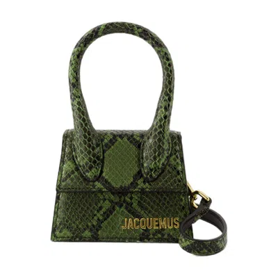 Jacquemus Le Chiquito Crossbody In Green