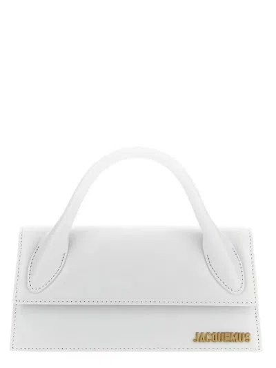 Jacquemus Le Chiquito Foldover Long Tote Bag In White