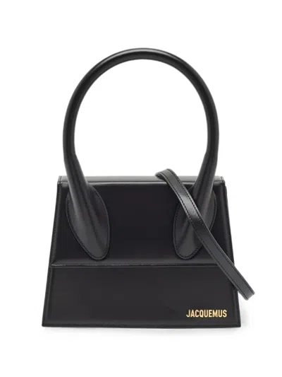 Pre-owned Jacquemus Le Chiquito Grand Top Tote Bag In Black