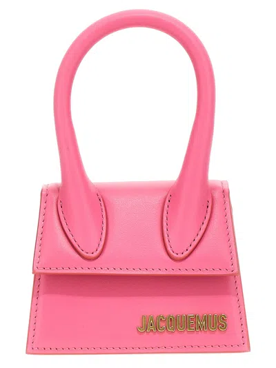 Jacquemus Le Chiquito Hand Bags Fuchsia