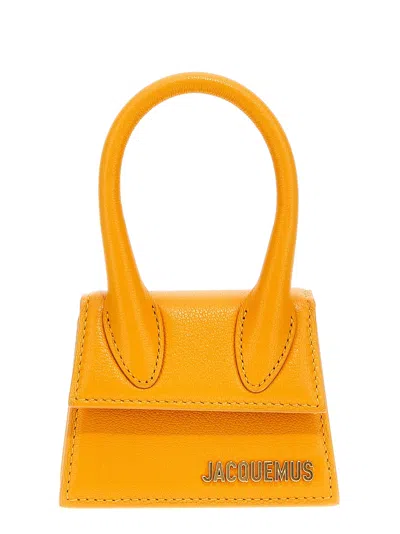 Jacquemus Le Chiquito Hand Bags In Yellow