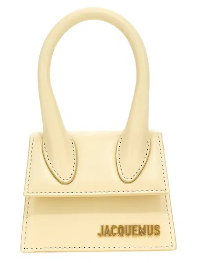 Jacquemus Le Chiquito Hand Bags White