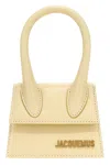 Jacquemus Women Le Chiquito Medium Yellow Bag In Neutral