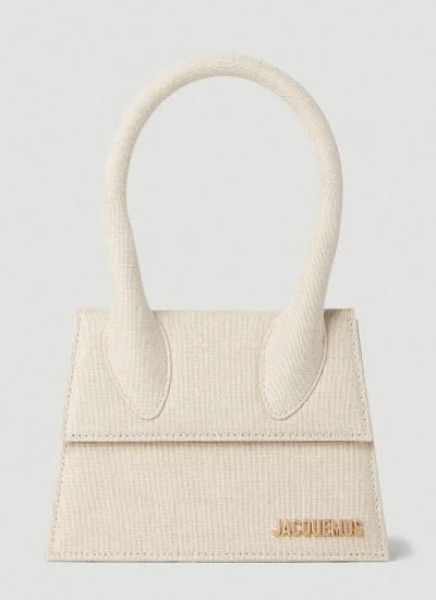 Jacquemus Le Chiquito Handbag In Beige