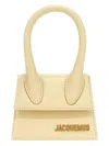 Jacquemus Women Le Chiquito Medium Yellow Bag In Neutral