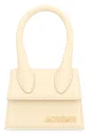 Jacquemus Le Chiquito Moyen Leather Handbag In White